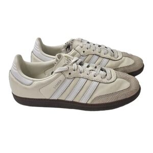 adidas Samba OG W Wonder Alumina Off White Size 6 JR8166 Gum Sole Retro